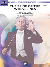 The Pride of the Wolverines Concert Band sheet music cover Thumbnail